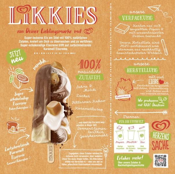 Likkies Eis Chocolate Caramel 