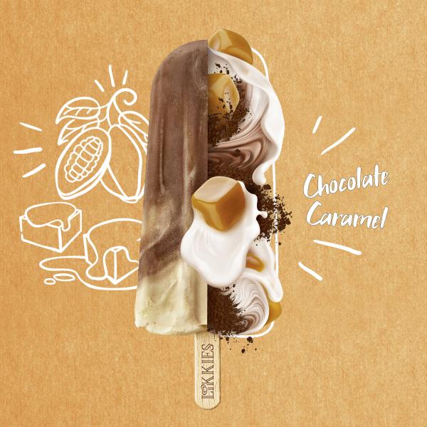 Likkies Eis Chocolate Caramel 