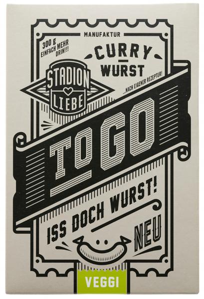 Stadionliebe Currywurst Veggi