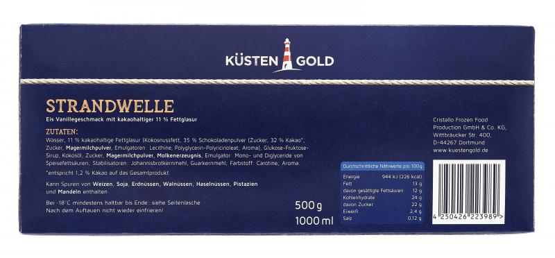 Küstengold Strandwelle