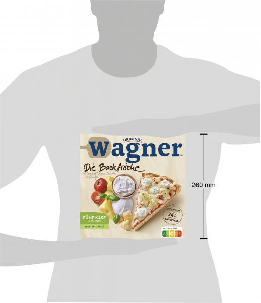Original Wagner Die Backfrische Fünf Käse mit Kräutern