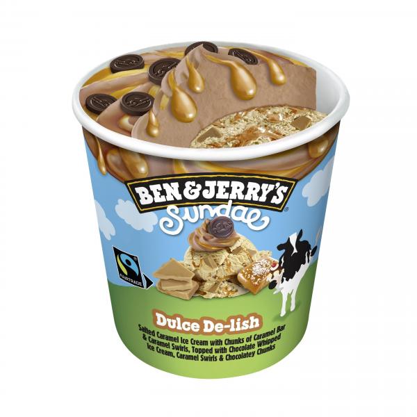 Ben & Jerrys Sundae Dulce De-lish