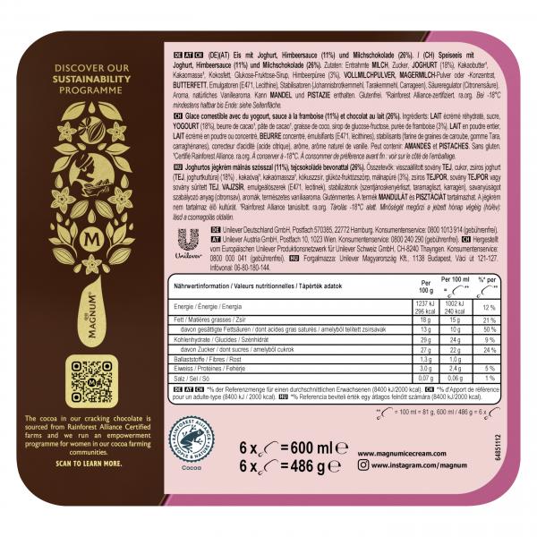 Magnum Yoghurt Raspberry