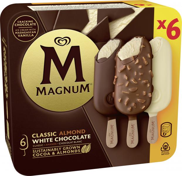 Magnum Classic Almond White Chocolate
