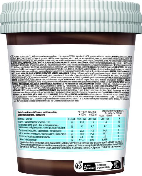 Nutella Ice Cream Pot