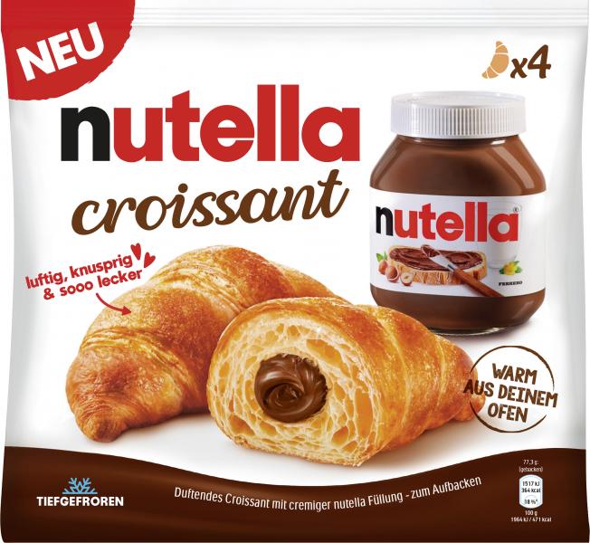 Nutella Croissant 4er