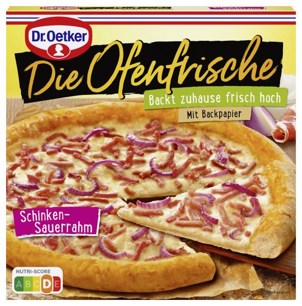 Dr. Oetker Die Ofenfrische Pizza Schinken-Sauerrahm