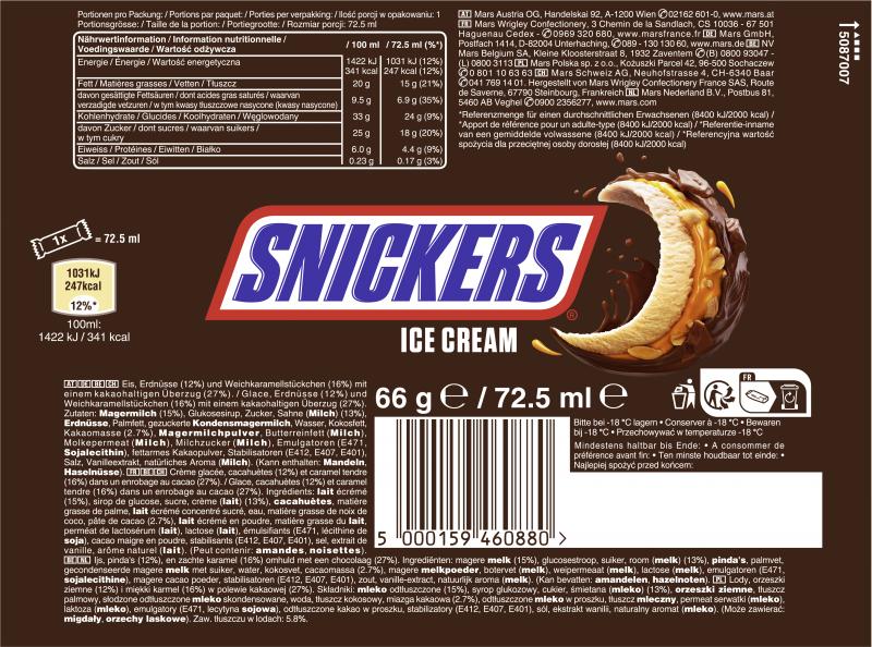Snickers Ice-Cream