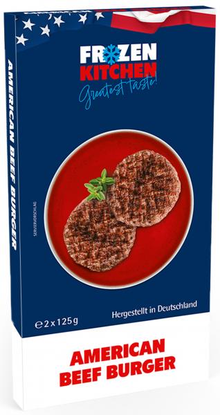 Frozen Kitchen American Beef Burger