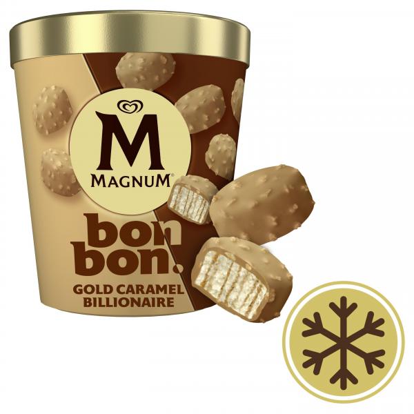 Magnum Bonbon Gold Caramel Billionaire