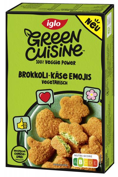 Iglo Green Cuisine Brokkoli-Käse Emojis