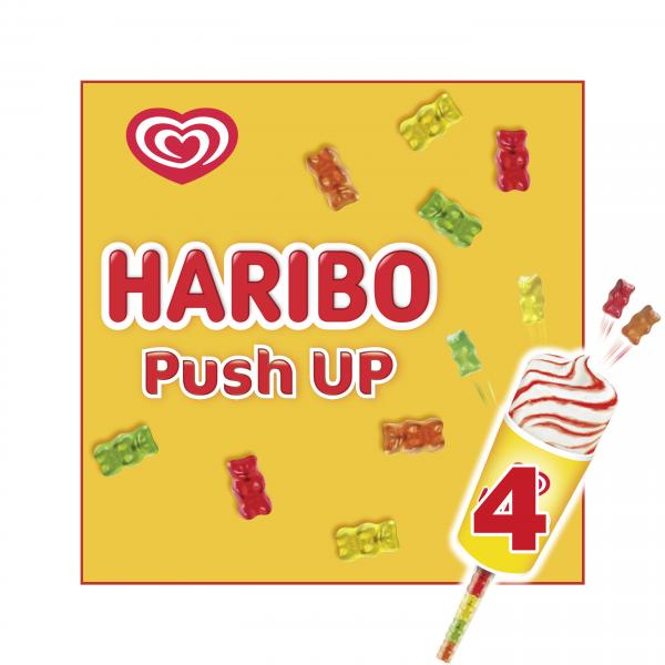 Langnese Haribo Push up Multipackung