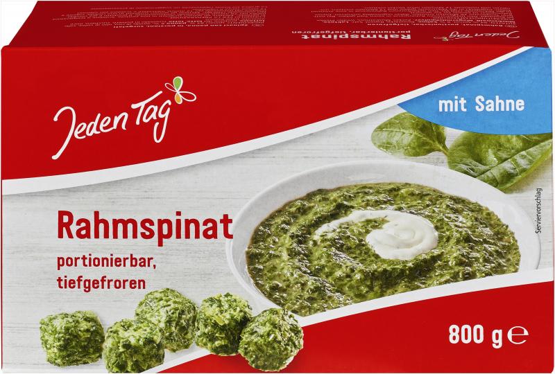 Jeden Tag Rahmspinat
