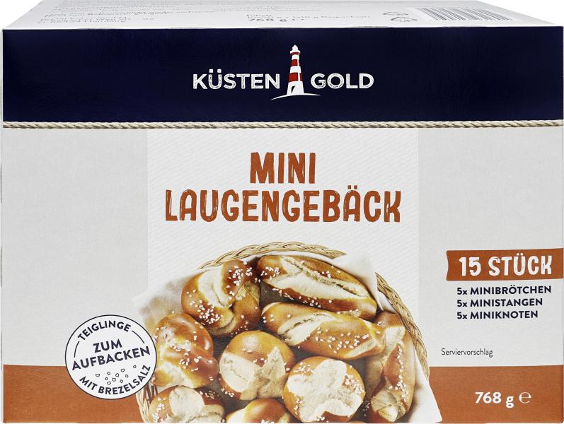 Küstengold Mini-Laugen-Gebäck Mischung
