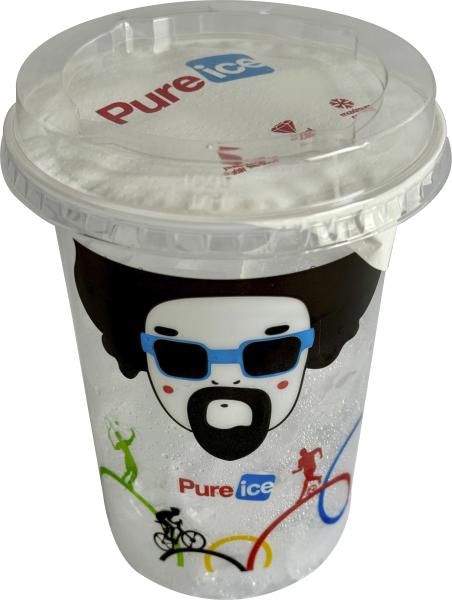 Pure Ice Cup Eiswürfel im Becher