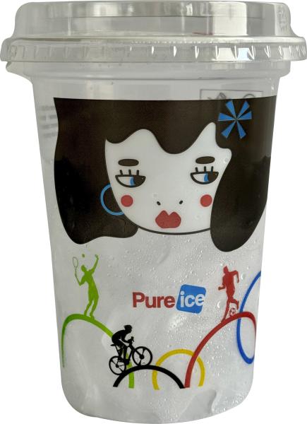 Pure Ice Cup Eiswürfel im Becher