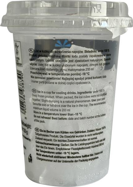 Pure Ice Cup Eiswürfel im Becher