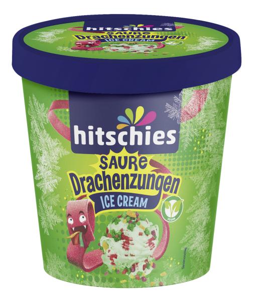 Hitschies Saure Drachenzungen Eis bunte Frucht