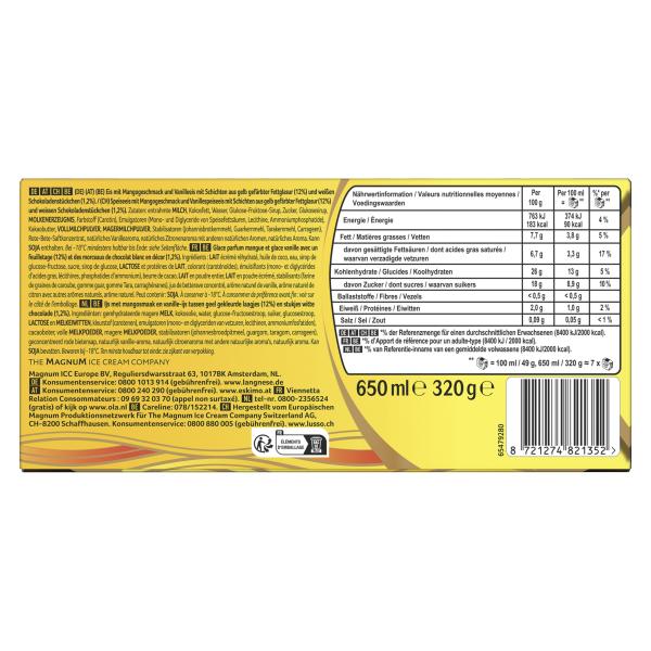 Langnese Viennetta Mango