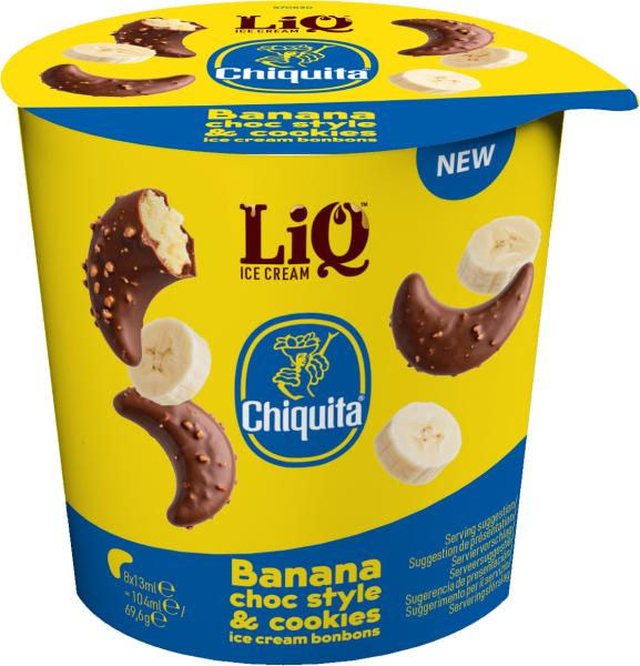 Chiquita Banana Choc Style & Cookies Eis-Bonbons