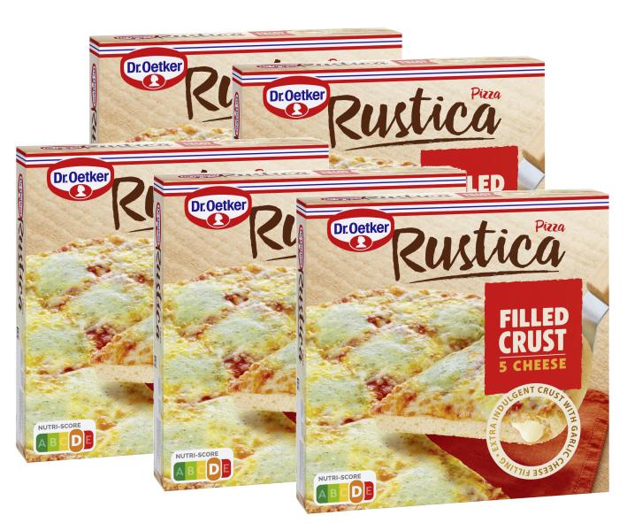 Dr. Oetker Pizza Rustica Filled Crust 5 Cheese