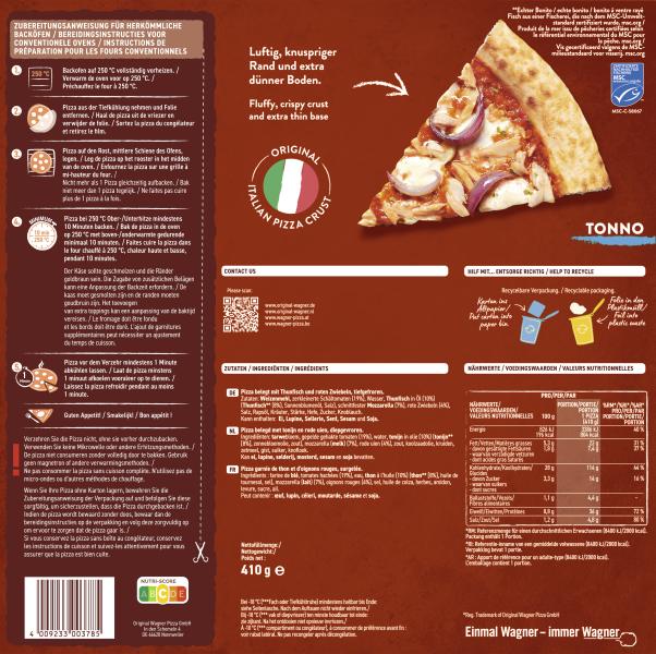 Original Wagner Pizzeria Style Tonno