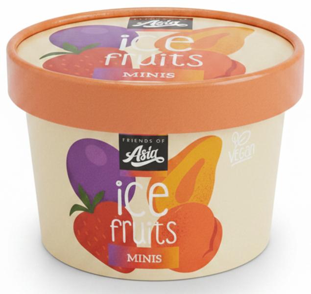 Friends of Asia Frozen Dessert Mini Ice Fruits