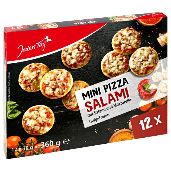 Jeden Tag Mini Pizza Salami