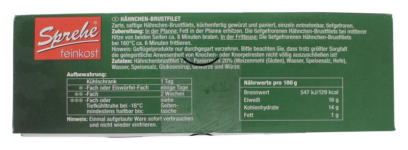 Sprehe Feinkost Hähnchen-Brustfilet paniert