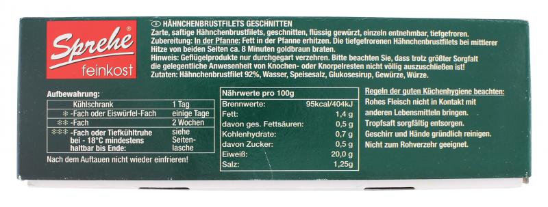 Sprehe Feinkost Hähnchen-Brustfilet natur