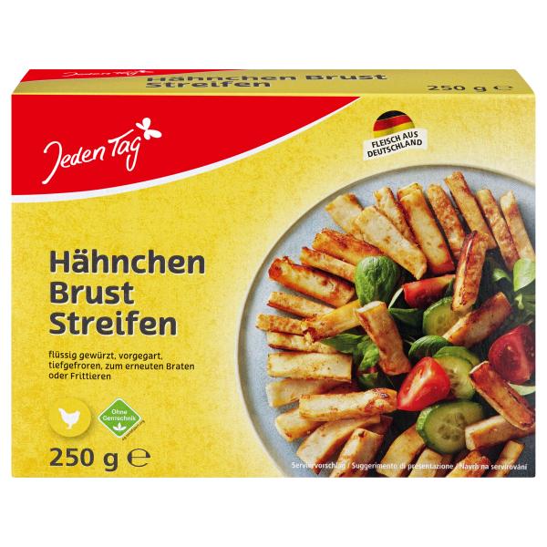 Jeden Tag Hähnchenbrust-Streifen