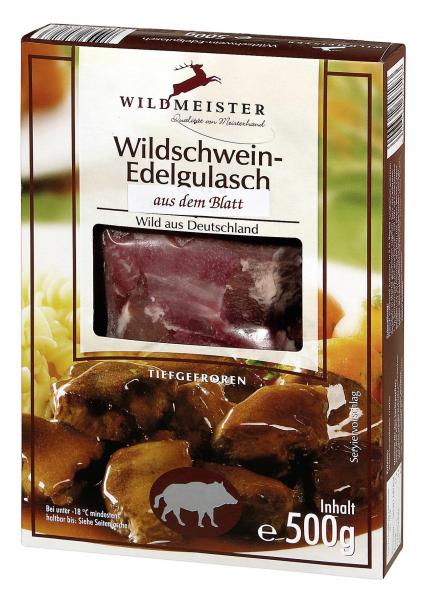 Wildmeister Wildschwein-Edelgulasch