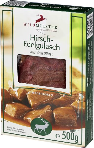 Wildmeister Hirschgulasch