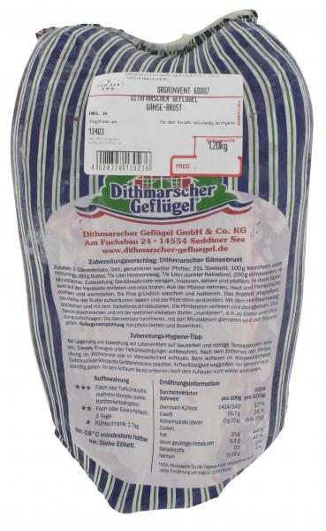 Dithmarscher Deutsche Gänsebrust