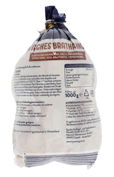 Küstengold Deutsches Brathähnchen