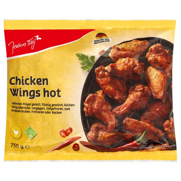 Jeden Tag Chicken-Wings Hot