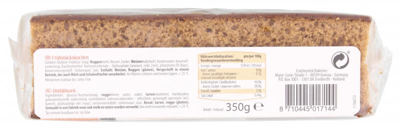 Continental Bakeries Frühstückskuchen