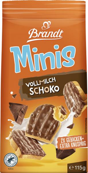 Brandt Mini Zwieback Vollmilch Schoko
