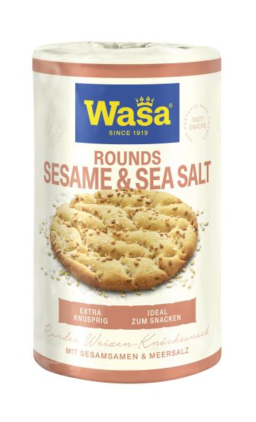 Wasa Rounds Sesame & Sea Salt