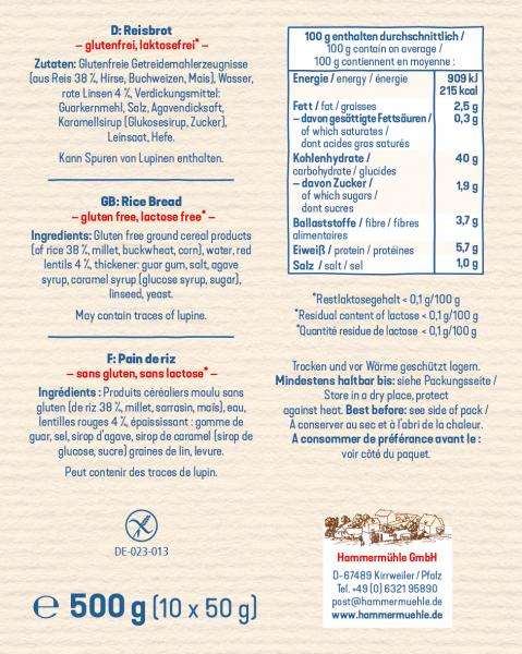 Hammermühle Schwarzbrot herzhaft & aromatisch