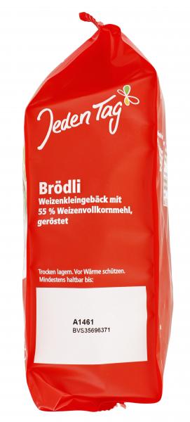 Jeden Tag Brödli mit Vollkorn