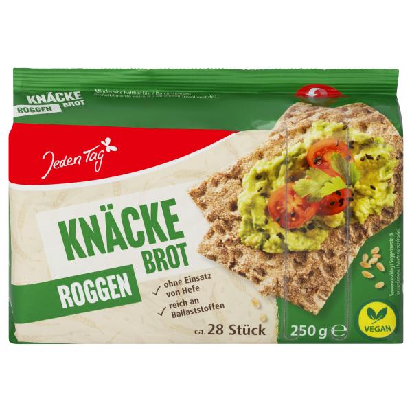 Jeden Tag Knäcke Brot Roggen