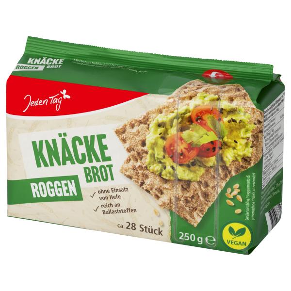 Jeden Tag Knäcke Brot Roggen