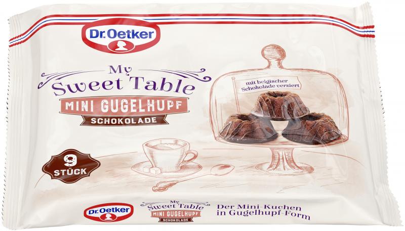 Dr. Oetker My Sweet Table Mini Gugelhupf Schokolade