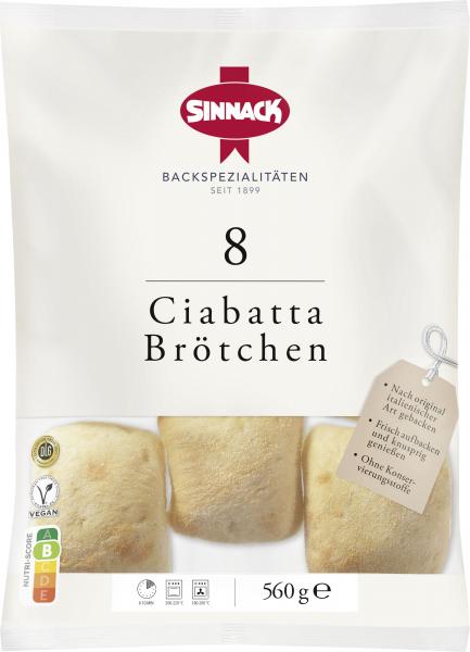 Sinnack Ciabatta Brötchen