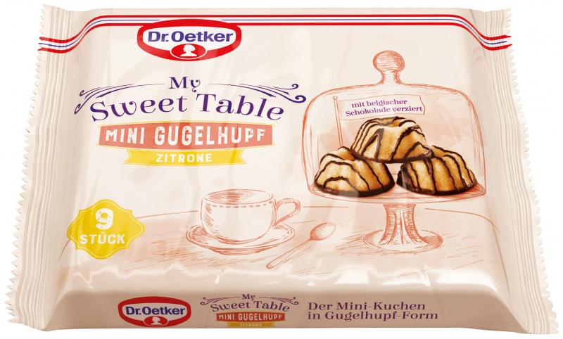 Dr. Oetker My Sweet Table Mini Gugelhupf Zitrone