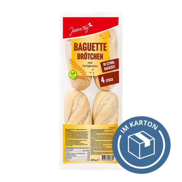 Jeden Tag Baguette-Brötchen