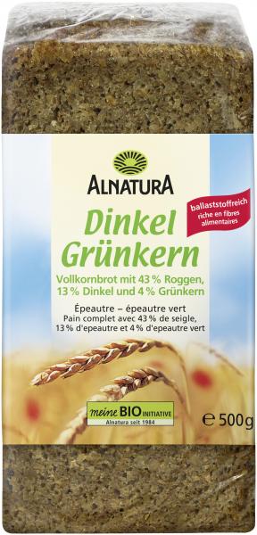 Alnatura Dinkel Grünkern Brot