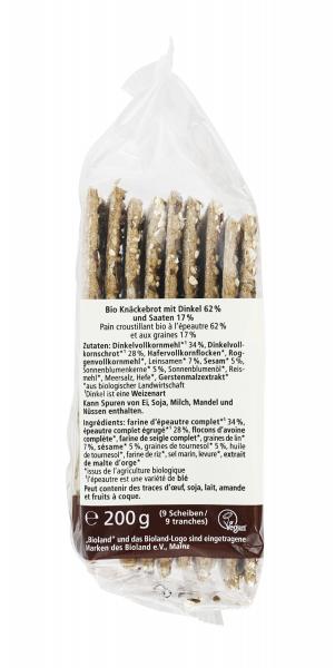 Alnatura Dinkel Knäcke Saaten