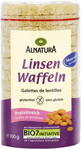 Alnatura Linsenwaffeln mit Meersalz
